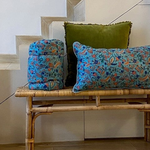 courte pointe ou boutis motifs ottoman 100% coton fait à la main