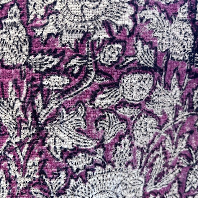Jeté de lit jute Bois de Rose – 180 x 110 cm